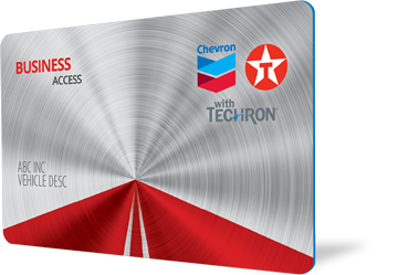 Chevron Business fuel card